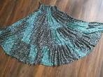 Ash & Nush gypsy rok one size, Kleding | Dames, Rokken, Blauw, Ophalen of Verzenden, Zo goed als nieuw, Onder de knie