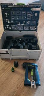 Festool C 18 LI BASIC 18V Li-Ion, schroef/boormachine, Doe-het-zelf en Verbouw, Gereedschap | Boormachines, Ophalen of Verzenden