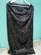 Glitter Rok - Handgemaakt - Maat 42/XL, Zwart, Maat 42/44 (L), Ophalen of Verzenden, Zo goed als nieuw