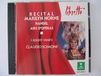 Händel - Libretto, Recital Marilyn Horne, I Solisti Veneti, Cd's en Dvd's, Cd's | Klassiek, Ophalen of Verzenden, Vocaal, Barok