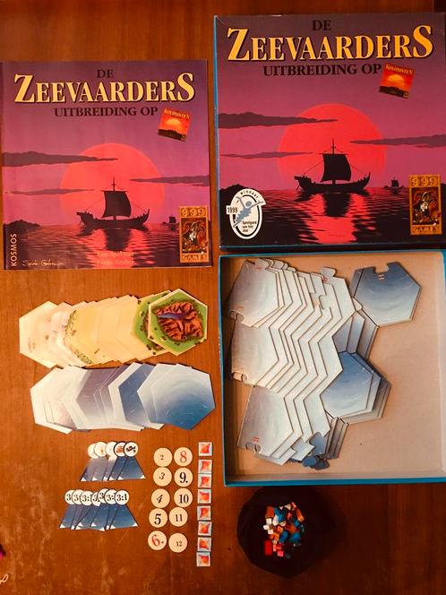 Zeevaarders uitbreiding Kolonisten van Catan - hout, Hobby en Vrije tijd, Gezelschapsspellen | Kaartspellen, Zo goed als nieuw