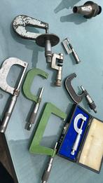 Partijtje beugel micrometers 1 koop, Ophalen of Verzenden, Gebruikt, Afstand