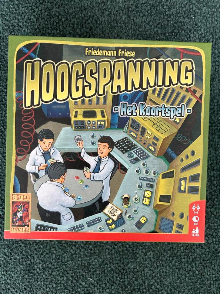 Hoogspanning Het Kaartspel - Nieuw!, Hobby en Vrije tijd, Gezelschapsspellen | Bordspellen, Nieuw, Een of twee spelers, Ophalen of Verzenden