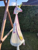 Kinder schommel/hangzak Unicorn, Ophalen of Verzenden, Zo goed als nieuw
