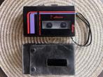 Vintage Fujino Walkman met leren hoes, Ophalen of Verzenden, Walkman