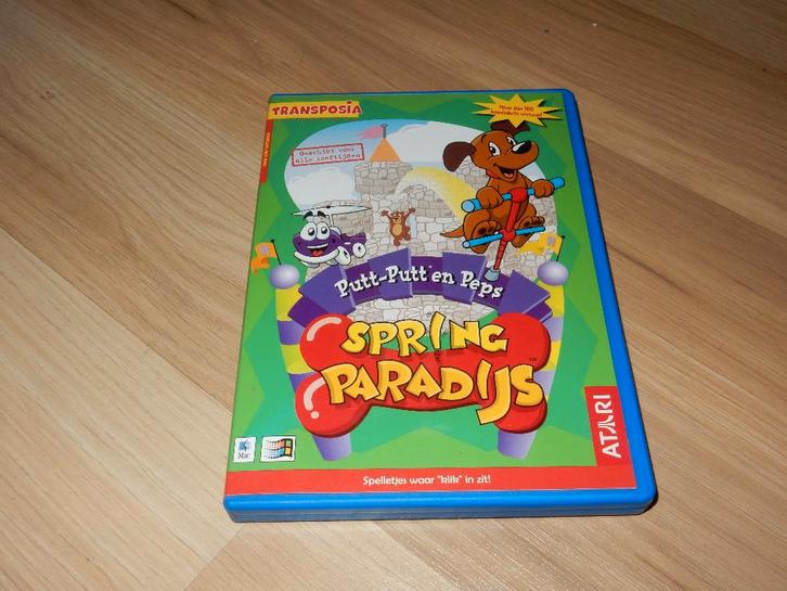 PC Spel: Putt-Putt en Peps Springparadijs, te koop., Spelcomputers en Games, Games | Pc, Zo goed als nieuw, Avontuur en Actie