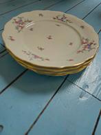 Romantische bordenset "pas aan Carla" Bavaria- 4 stuks, Ophalen of Verzenden, Zo goed als nieuw, Bord(en), Overige stijlen