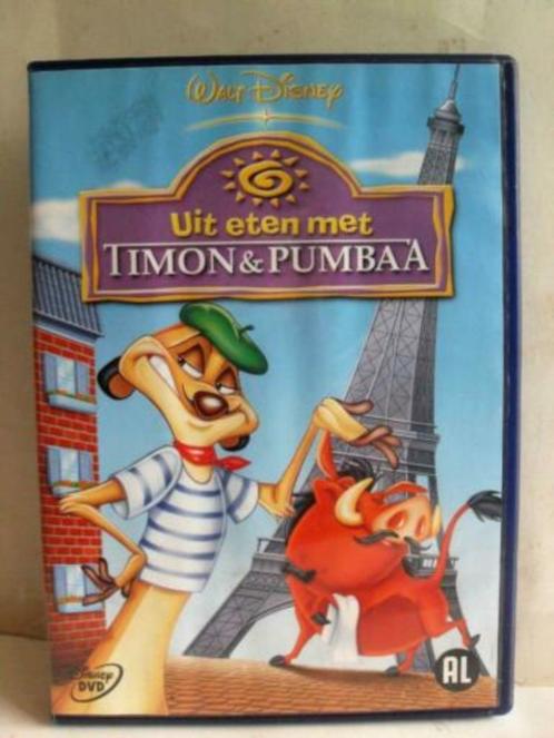 Uit eten met Timon en Pumbaa (originele dvd) Disney, Cd's en Dvd's, Dvd's | Tekenfilms en Animatie, Gebruikt, Europees, Tekenfilm