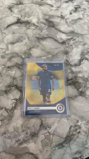 Reece James 28/50 - Topps Chelsea 23/24 - Limited Ed. beschikbaar voor biedingen