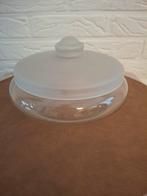 Glazen koektrommel. Jacques Boon. Royal Leerdam, Ophalen of Verzenden, Overige typen