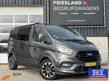 Ford Transit Custom 310 170pk Sport Dubbele Cabine Trekhaak/ beschikbaar voor biedingen