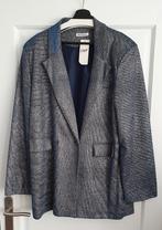 Nieuwe glitter blazer met prijskaartje, Kleding | Dames, Ophalen, Blauw, Maat 46/48 (XL) of groter, Nieuw