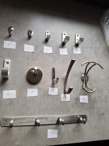 kapstokhaak/haken/kapstok/kapstokken, Wandkapstok, Nieuw, Ophalen of Verzenden, Minder dan 100 cm