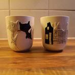 Koffie kopjes met Fiep Westendorp illustraties, Huis en Inrichting, Ophalen of Verzenden, Zo goed als nieuw, Overige stijlen, Kop(pen) en/of Schotel(s)