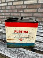 Olieblik. Leeg 1literblik oud olieblik Purfina, Verzamelen, Blikken, Ophalen of Verzenden, Zo goed als nieuw, Overige
