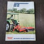 Deutz-Fahr Schijvenmaaier SM 30 SM 40 Brochure, Boeken, Catalogussen en Folders, Ophalen of Verzenden, Gelezen, Deutz-Fahr