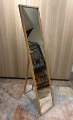 Spiegel staand (IKEA) bamboe, Huis en Inrichting, Woonaccessoires | Spiegels, Ophalen, Minder dan 50 cm, Zo goed als nieuw, 150 tot 200 cm