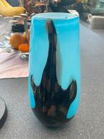 Mooi vaas, Ophalen of Verzenden, Zo goed als nieuw, Glas, 50 tot 75 cm