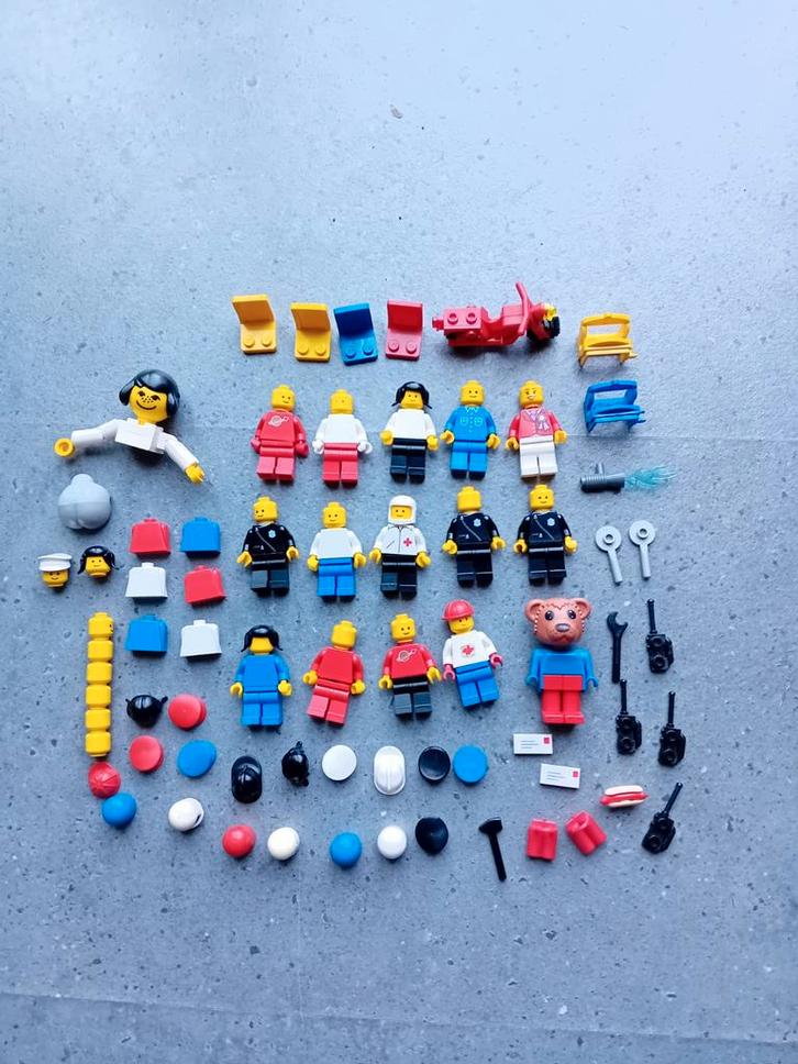 Lego Minifiguren met accessoires, Kinderen en Baby's, Speelgoed | Duplo en Lego, Gebruikt, Lego, Ophalen of Verzenden