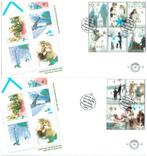 Nederland 2004 E506 Kerstzegels blokken van 4 en 6 2x, Postzegels en Munten, Verzenden, Onbeschreven, Nederland