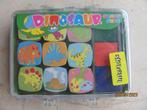 NIEUW dinosaurus STEMPELSET foam stempels DINO stempelkussen, Ophalen of Verzenden, Nieuw, Knutselen