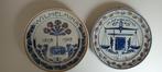 Delfts Blauw wandborden, Antiek en Kunst, Antiek | Wandborden en Tegels, Ophalen of Verzenden