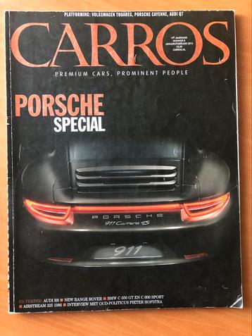 Carros Magazine - Porsche Special - nummer 8 - jan/feb 2013 beschikbaar voor biedingen