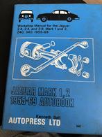 Jaguar mk 1 en 2 handboek, Ophalen of Verzenden