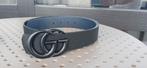 Gucci riem, Ophalen of Verzenden, Zo goed als nieuw, Zwart, 105 tot 115 cm