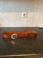 Riem heren bruin, Ophalen, 95 tot 105 cm, Bruin, Echt leder