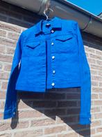 Blauwe zomerjas maat 170. Zeer mooie kleur blauw., Ophalen of Verzenden, Zo goed als nieuw, Meisje, Jas