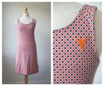 JRKJS - leuke jurk van halsoverkop / rood / maat S, Kleding | Dames, Verzenden, Zo goed als nieuw, Halsoverkop, Maat 36 (S)