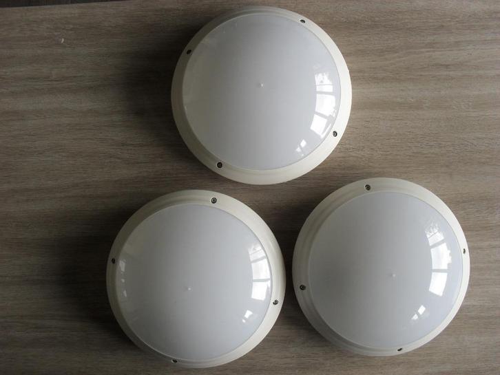 3x LED Plafondlamp opbouw rond, Huis en Inrichting, Lampen | Plafondlampen, Nieuw, Kunststof, Ophalen of Verzenden