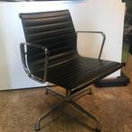 3 IZGS Vitra Eames stoel 108 chroom 2 zijdig volledig leer, Huis en Inrichting, Stoelen, Ophalen, Zwart, Leer, Zo goed als nieuw