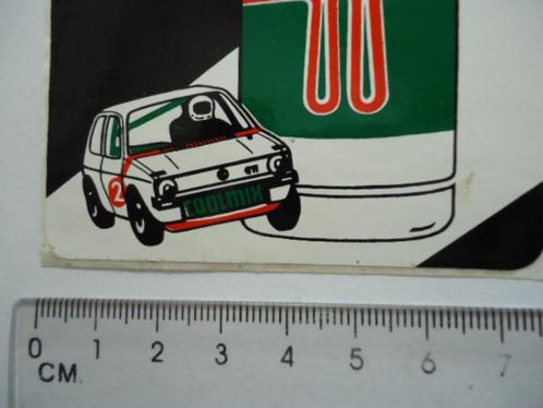 sticker oud Volkswagen Golf GTI Coolmix race rally cross vw, Verzamelen, Stickers, Zo goed als nieuw, Bedrijf of Vereniging, Verzenden