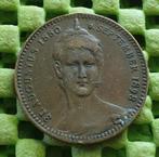 Penning : Het dankbare Nederlandsche volk 31-8-1880 / 1898, Postzegels en Munten, Ophalen of Verzenden, Brons, Nederland