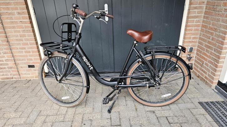 Mamafiets Spirit Daily N3 Mat-zwart   - Framemaat: 57 CM, Fietsen en Brommers, Fietsen | Dames | Moederfietsen, Gebruikt, Overige merken
