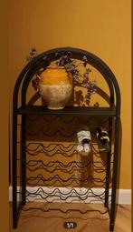 Industrieel Wijnrek Staal - 67x122cm, Huis en Inrichting, Woonaccessoires | Wijnrekken, Ophalen, Gebruikt, 15 tot 25 flessen, Metaal