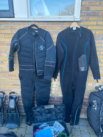 Duik spullen  beschikbaar voor biedingen