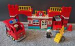 LEGO Duplo 10593 Brandweerkazerne, Kinderen en Baby's, Speelgoed | Duplo en Lego, Ophalen of Verzenden, Gebruikt, Complete set