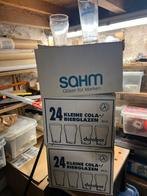 Glazen verzameling: 48 kleine en 12 grote glazen, Ophalen, Gebruikt, Bierglas