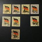 DDR 1959 Michel 722-727, 730 en 731, Ophalen of Verzenden, DDR