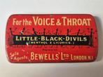 Little Black Divils Pastilles blikje Bewells Ltd London, Verzamelen, Blikken, Ophalen of Verzenden, Zo goed als nieuw, Overige