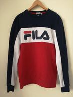 Fila sweater blauw wit rood met opdruk maat S, Maat 46 (S) of kleiner, Blauw, Ophalen of Verzenden, Zo goed als nieuw