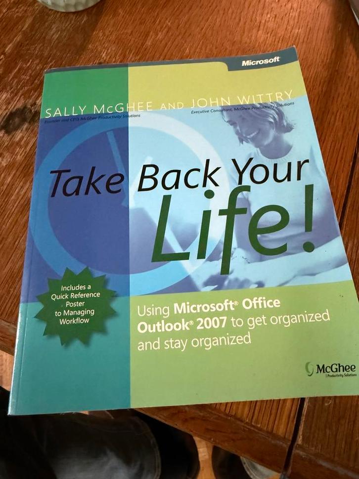 Microsoft Outlook 2007 Boek - Collectors Item, Boeken, Advies, Hulp en Training, Gelezen, Ophalen