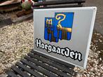 Hoegaarden emaille Reclamebord - Vintage Look, Verzamelen, Merken en Reclamevoorwerpen, Ophalen, Reclamebord, Gebruikt, .