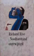 Richard Rive - Noodtoestand ongewijzigd, Ophalen of Verzenden, Nieuw, Wereld overig