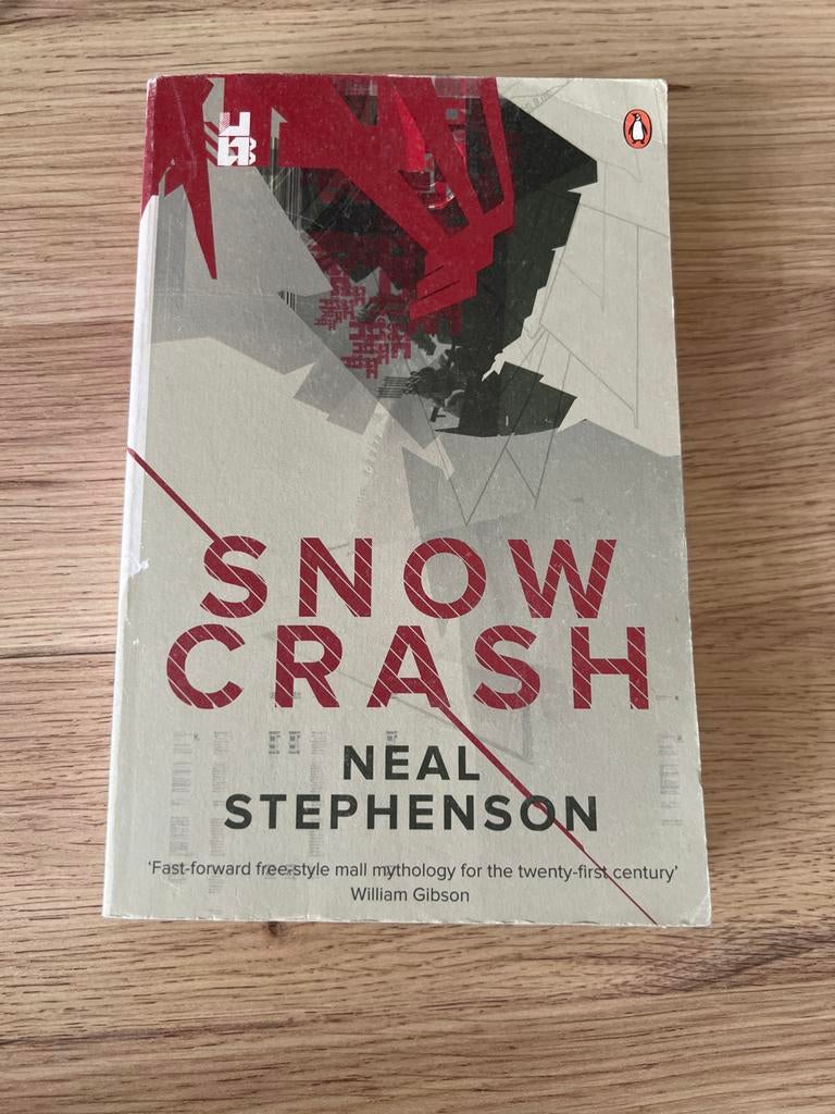 Snow Crash - Neal Stephenson (Gelezen), Boeken, Ophalen of Verzenden, Gelezen