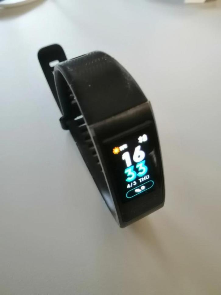 HUAWEI Band 3 Pro Smartwatch, Sieraden, Tassen en Uiterlijk, Smartwatches, Gebruikt, Android, Zwart, Calorieverbanding, GPS, Hartslag