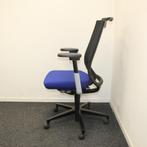 Klöber Duera Bureaustoelen, Blauwe Stof v.v kleerhanger,, Huis en Inrichting, Bureaustoelen, Gebruikt, -, Blauw, -